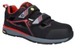 Bata Sandale de protectie Bata RADIANCE FLOW, S1P SRC ESD, negru/rosu, mas. 44 (FLOW-W44) - constructii-mag