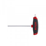 Wiha Cheie hexagonala in L cu maner in T Wiha ComfortGrip, 3x100mm (WH45433) - constructii-mag Cheie imbus