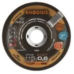 Rhodius Disc taiere inox Rhodius XTK6 EXACT, 115x22.23x0.6mm (210828) Disc de taiere