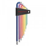PB Swiss Tools Set chei hexagonale in L PB Swiss Tools PB222 RB, 1.5-10mm, 9 piese (PB2222.LH-10RB) - constructii-mag Cheie imbus