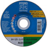 Pferd Disc taiere aluminiu/piatra Pferd PSF ALU+STONE, 125x22.23x2.4mm (EH125-2,4C30PPSF) Disc de taiere