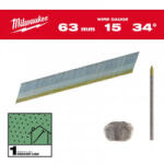 Milwaukee - Cuie 15 G, lungime 63 mm, cap D, 2200 bucati [4932492578] (4932492578)