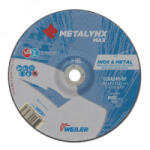 WEILER Disc polizare metal/inox Weiler METALYNX MAX, 230x22.23x7mm (MDCER2304)