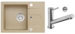 Optima Mosogató és csaptelep készlet Optima Pablo 58x42 cm SETSBD3 (SETSBD3)