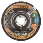 Rhodius Disc taiere inox Rhodius XTK6 EXACT, 125x22.23x0.6mm (210829) Disc de taiere