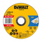 DEWALT Disc taiere inox Dewalt DT43922, 125x22.23x1.2mm, 10 bucati (DT43922-QZ) - constructii-mag Disc de taiere