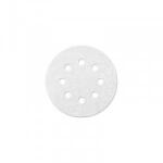 Fortis - Disc abraziv velcro alb 125mm, K80, 8 gauri, 6 bucati [4317784781343] (4317784781343) - constructii-mag