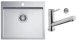 Optima Mosogató és csaptelep készlet Optima Carlos 55x48 cm SETSBD5 (SETSBD5)