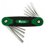 Fortis Set chei hexagonale in L Fortis, 9 piese (4317784728539) - constructii-mag Cheie imbus