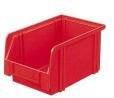 LA-KA-PE - Cutie depozitare / organizare, LK 3, rosu, 230/200x140x130mm [LK3rot] (LK3rot) - constructii-mag