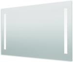 Naturel Szögletes tükör 120x70 cm LED világítással, fűtőfólia, érzékelő állítható hőmérséklettel 2700-6500K, IP44 ZIL12070TLEDS (LI4 ZS 120/70 TF)