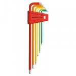 PB Swiss Tools Set chei hexagonale in L cu cap sferic PB Swiss Tools PB212 RB, 1.5-6mm, 7 piese (PB212.LH-6RB) - constructii-mag Cheie imbus