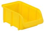 Hünersdorff - Cutie depozitare / organizare, 102x164x74mm, galben [672200] (672200) - constructii-mag
