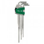 Fortis Set chei hexagonale in L Fortis, lungi, 1.5-10mm, 9 piese (4063726003324) - constructii-mag Cheie imbus