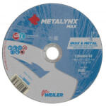 WEILER Disc taiere metal/inox Weiler METALYNX MAX, 125x22.23x1mm (E1251022I) Disc de taiere