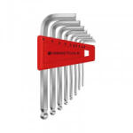 PB Swiss Tools Set chei hexagonale in L cu cap sferic PB Swiss Tools PB212, 1.5-8mm, 8 piese (PB212.H-8) - constructii-mag Cheie imbus