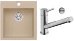 Optima Mosogató és csaptelep készlet Optima Pablo 45x50 cm SETSBD2 (SETSBD2)