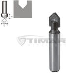 Dedra 07F054B V alakú horonymaró csap: 8mm, hossz: 25, 4mm, átmérő: 25, 4mm, dőlésszög: 90° (07F054B)