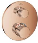 GROHE Atrio Private Collection Termosztatikus Zuhanycsaptelep 2 Kimenethez, Beépített Elzáró/váltó Szeleppel, Gombbal Warm Sunset 24396da0 (24396da0)