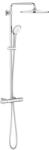 GROHE Euphoria System 310 Zuhanyrendszer Termosztátos Csapteleppel, Falra Szereléshez Króm 26384002 (26384002)