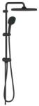 GROHE Tempesta System 250 Cube Flex Zuhanyrendszer Diverterrel Falra Szereléshez Matte Black 269772431 (269772431)
