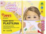JOVI Paint With Plastilina Argilă de modelare pentru copii Cool Candy 8 x 50 g (263CC)