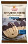Hammermühle Biscuiti Striati Tip Potcoava, fara Gluten, cu Glazura de Ciocolata Neagra, Hammer Muhle, 120 g