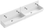 Villeroy & Boch O. Novo mosdótál 100x41 cm négyszögletes klasszikus-beépíthető-dupla fehér fényes 68200001 (68200001)