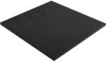 Oltens Bergytan téglalap alakú zuhanytálca 100x90 cm fekete 15101300 (15101300)