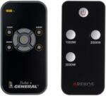 General AREBOS AR-HE-HS3000RS, Patio heat radiator 3000W - telecomandă duplicat