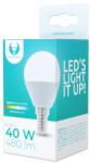 Forever LED izzó E14 / G45, 6W, 6000K, 480lm, hideg fehér fény, Forever Light