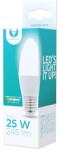 Forever LED izzó E27 / C37, 3W, 4500K, 245lm, semleges fehér fény, Forever Light