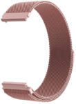 Colmi okosóra szíj, fém, mágneses, rózsaszín, 20mm, Milan Magnetic Strap - gsmlive