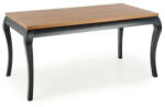  Asztal Houston 1202 (Sötét tölgy + Fekete)
