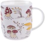 4home Gombák porcelán bögre, 370 ml
