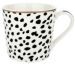 FLORINA Black Avenue Gabrielle porcelán bögre, 400 ml