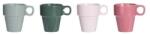 4home EH Terrakotta 4 db-os bögre készlet, 180 ml
