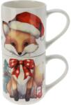 4home Róka 2 db-os bögre készlet, 265 ml, porcelán