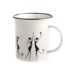 4home Táncoló macskák porcelán bögre 310 ml