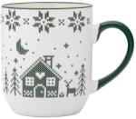 Altom Design Grenlandia porcelán bögre 450 ml, zöld
