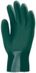 Ganteline Mártott Polimer Kesztyű, Zöld, Vegyszerálló, 27 cm(10) (3720)