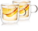 4home Stripe Hot&Cool thermo pohár 250 ml, 2 db-os