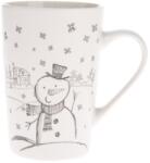 4home Hóember karácsonyi porcelánbögre, 435 ml