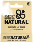 Bee Natural kókusz vanília illatú natúr méhviasz ajakbalzsam 4g