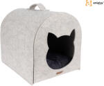 AMIPLAY AP Hygge Cat House 2 in1 33*42*36cm bézs (110153)