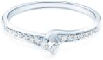 SAVICKI Inel de logodnă SAVICKI: aur alb, diamant - savicki - 4 600,00 RON