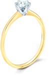 SAVICKI Inel de logodnă The Journey: aur bicolor, diamant - savicki - 7 015,00 RON