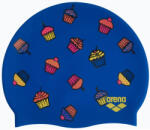 Arena print 2 silicone cap cupcakes albastru
