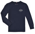 Tommy Hilfiger Hosszú ujjú pólók TH LOGO PUFF PRINT REG TEE LS Kék 8 éves