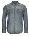 Ralph Lauren Hosszú ujjú ingek CHEMISE WESTERN EN DENIM Kék EU S